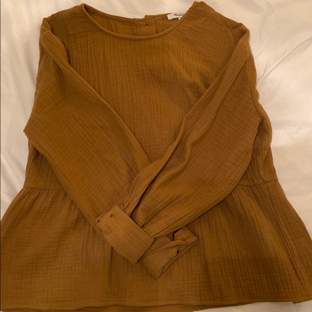 Madewell long sleeve top